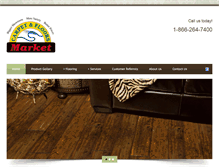 Tablet Screenshot of carpetandfloorsmarket.net